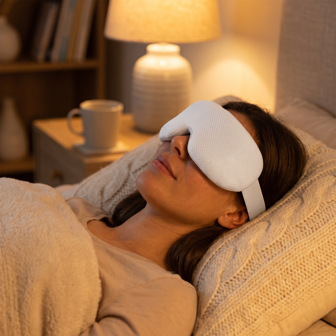 Professional Eye Massager 3D Compression Eye Relaxation Mask Dark Circles Relief Fatigue Reduction Eye Care Device for Home Use