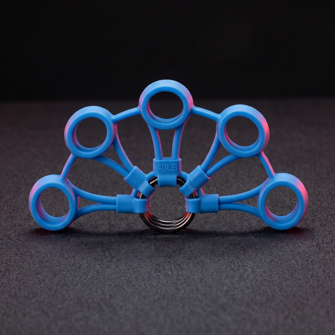 Professional Finger Exerciser Hand Grip Trainer Silicone Finger Flexion Extension Rehabilitation Training Tool Portable Finger Strengthener for Hand Mobility Recovery Home Use