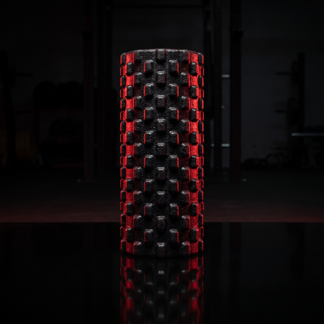 Professional Foam Roller High-Density Solid Core Muscle Recovery Massage Roller 33cm Deep Tissue Myofascial Release Home Gym Fitness Yoga Mobility Tool