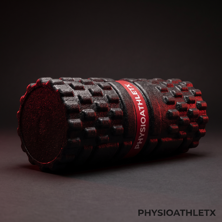 Professional Foam Roller High-Density Solid Core Muscle Recovery Massage Roller 33cm Deep Tissue Myofascial Release Home Gym Fitness Yoga Mobility Tool
