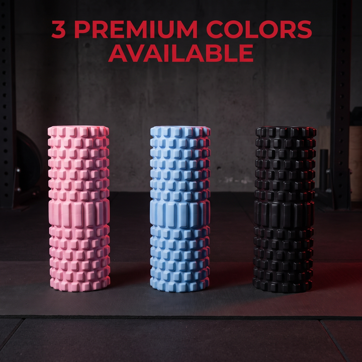 Professional Foam Roller Muscle Recovery Roller Deep Tissue Massage Myofascial Release Back Leg Arm Mobility Training Home Gym Fitness