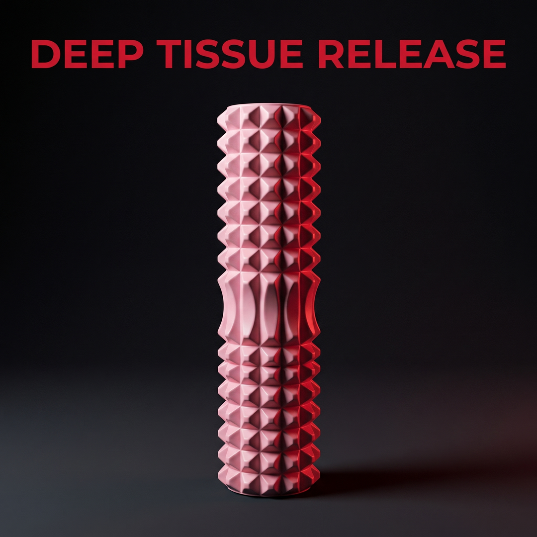 Professional Foam Roller Muscle Recovery Roller Deep Tissue Massage Myofascial Release Back Leg Arm Mobility Training Home Gym Fitness