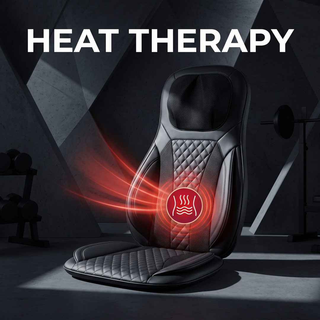 Professional Full Body Massage Cushion Seat Pad with Heat Neck Waist Back Vibration Massage for Car Home Office Chair Use
