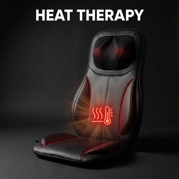 Professional Full Body Massage Cushion Seat Pad with Heat Neck Waist Back Vibration Massage for Car Home Office Chair Use