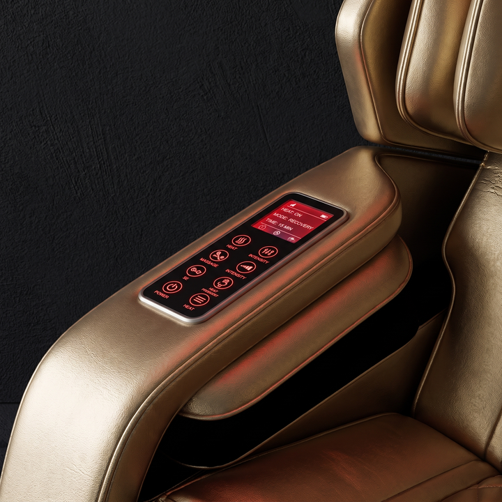 Professional Full Body Massage Recliner Chair Zero Gravity Recliner with Airbags Foot Roller Massage Auto Modes Home Recovery Relaxation Chair