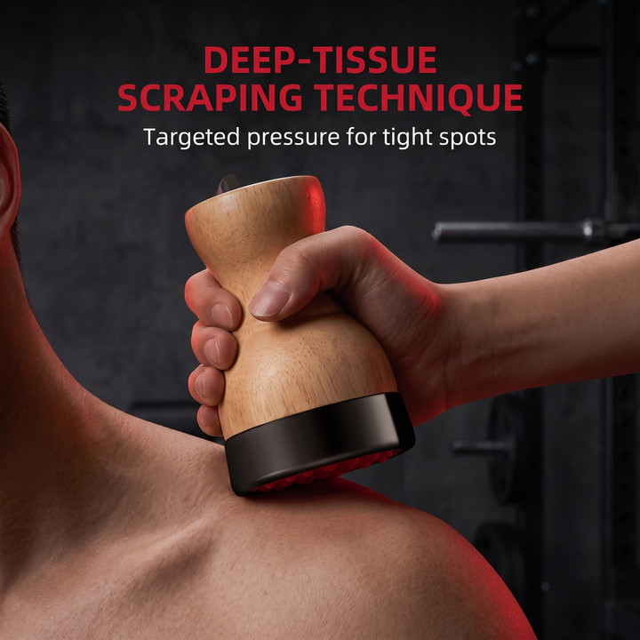 Professional Gua Sha Scraping Tool Acupoint Stimulation Massage Instrument Muscle Recovery Body Scraper for Physiotherapy Myofascial Release Home Use