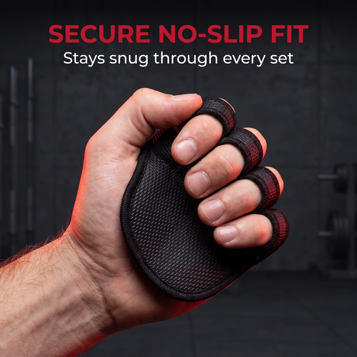 Professional Gym Gloves Half Finger Palm Protector Weightlifting Grips Pads Dumbbell Lifting Training Gloves for Home Gym Workout