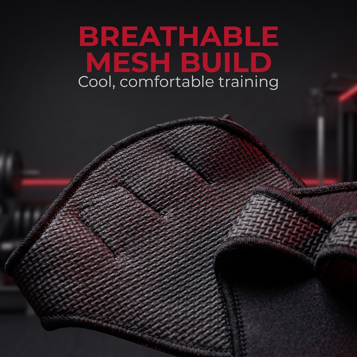 Professional Gym Gloves Half Finger Palm Protector Weightlifting Grips Pads Dumbbell Lifting Training Gloves for Home Gym Workout