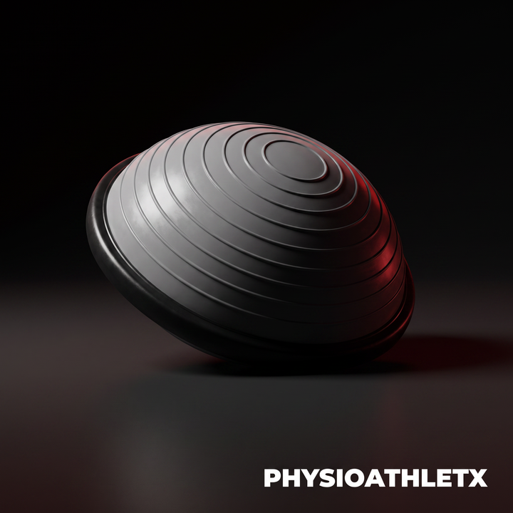 Professional Half Balance Ball 46cm BOSU Stability Trainer Yoga Fitness Core Strength Training Balance Board Home Gym Workout Recovery