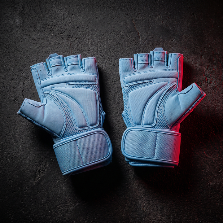 Professional Half Finger Gym Gloves with Wrist Support Non Slip Grip Weight Lifting Gloves for Dumbbell Barbell Pull Up Bar Fitness Training Men Women