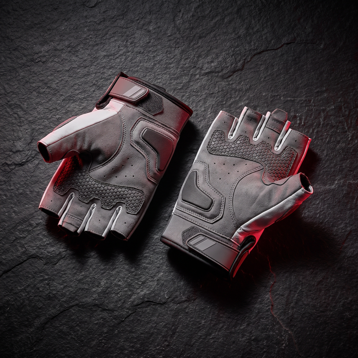 Professional Half Finger Motorcycle Gloves Breathable Anti-Slip Wear-Resistant Cycling Gloves for Racing Outdoor Riding Electric Bike