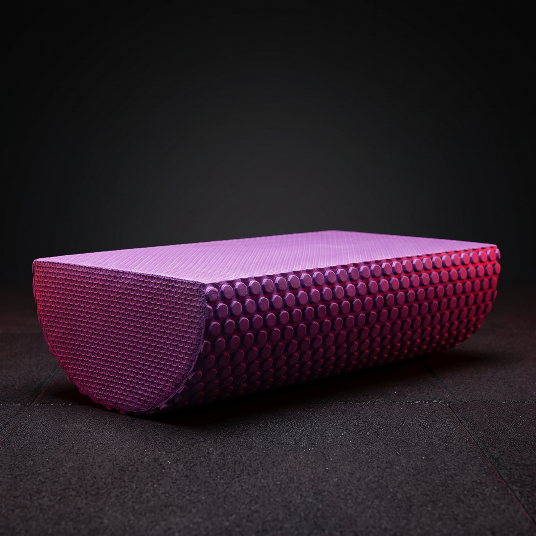 Professional Half Round Foam Roller EVA Balance Trainer 30cm Massage Roller for Yoga Pilates Fitness Muscle Recovery Home Gym