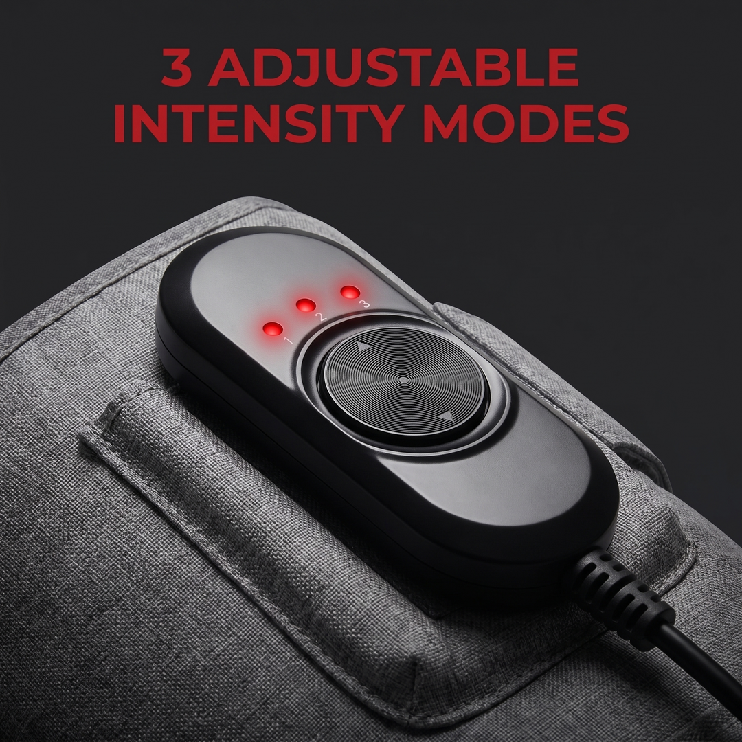 Professional Heated Red Light Leg Massager Boots Full Leg Compression Massager with Heat Muscle Relaxation Joint Comfort Fatigue Relief Home Recovery