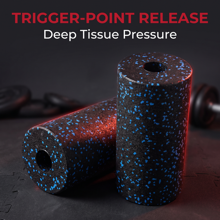 Professional High-Density EPP Foam Roller Muscle Recovery Trigger Point Massage Roller Deep Tissue Back Leg Mobility Home Gym Fitness Physio Training