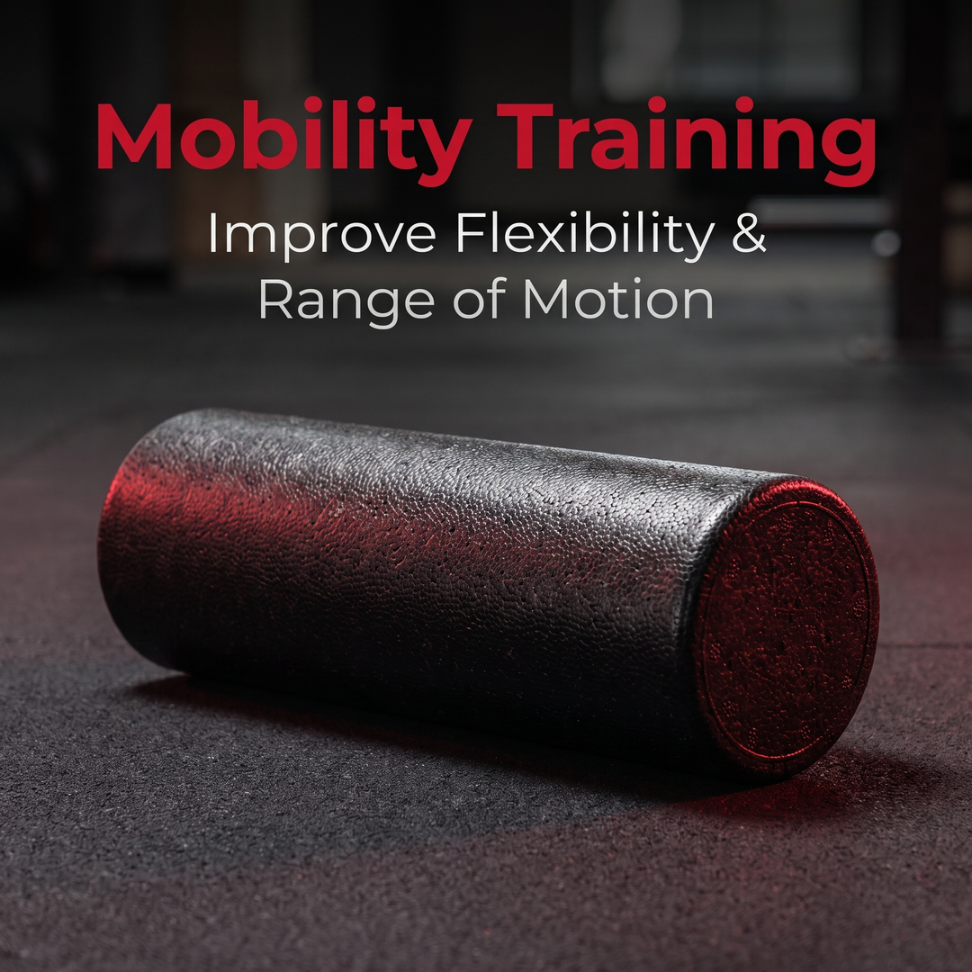Professional High-Density Foam Roller Back Legs Muscle Recovery Deep Tissue Massage Myofascial Release Home Gym Mobility Training