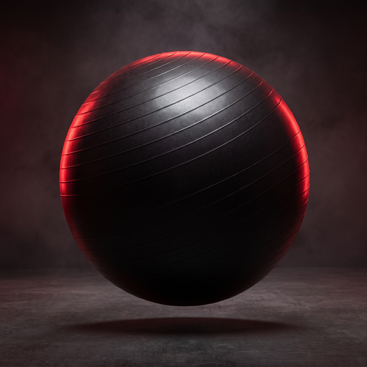 Professional Inflatable Yoga Ball 65cm Anti-Slip Exercise Ball for Pregnancy Prenatal Fitness Birthing Ball Posture Support Home Gym Stability Training