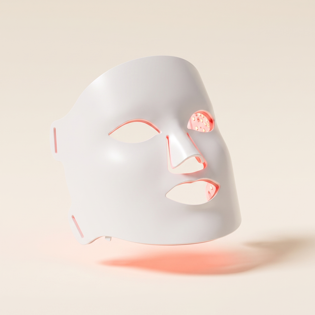 Professional LED Face &amp; Neck Light Therapy Mask 8 Colour Red Near-Infrared Photon Skin Firming Oil Control Anti-Redness Whitening Home Skin Care