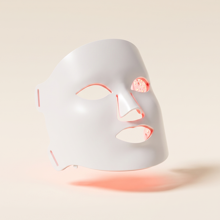 Professional LED Face &amp; Neck Light Therapy Mask 8 Colour Red Near-Infrared Photon Skin Firming Oil Control Anti-Redness Whitening Home Skin Care