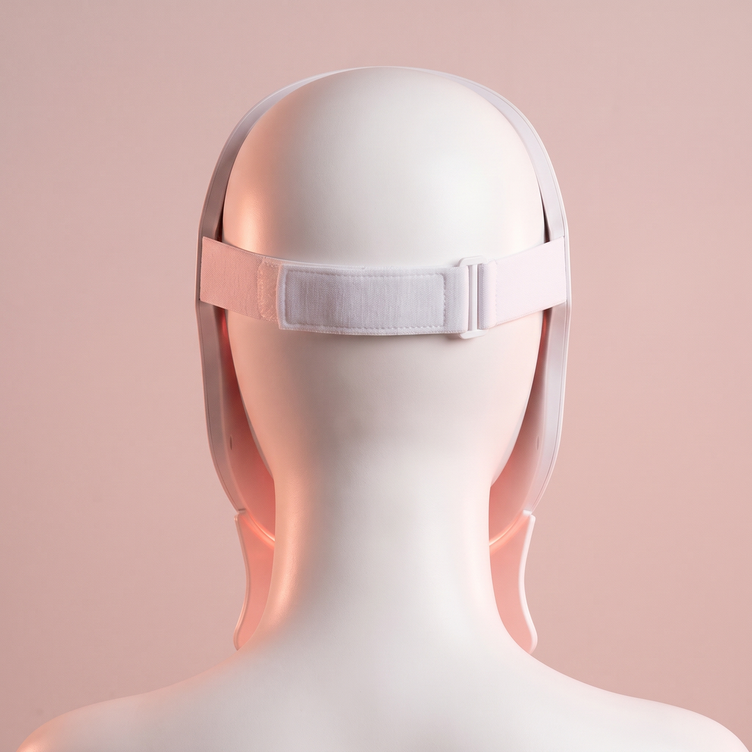 Professional LED Light Therapy Face and Neck Mask 7 Color Photon Skin Rejuvenation Rechargeable Facial Care Device for Home Use