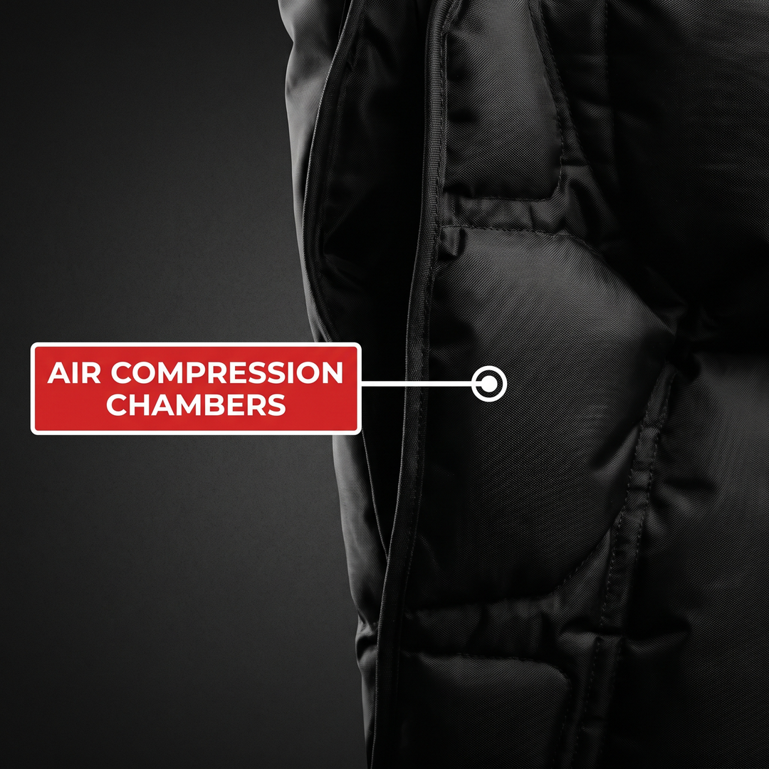 Professional Leg Massager Air Compression Heat Therapy Device Shoulder Knee Joint Recovery Portable Electric Heating Physiotherapy Wrap for Home Use