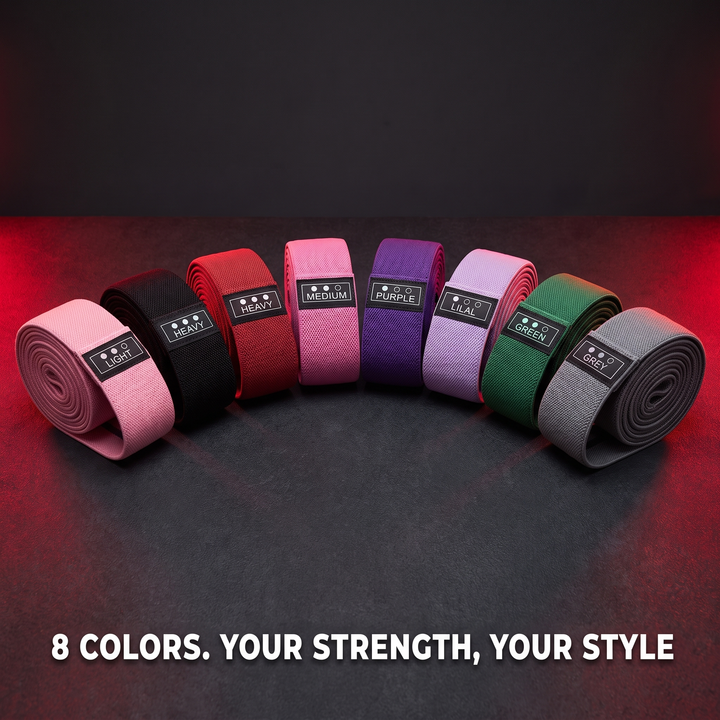 Professional Long Resistance Loop Band Full Body Workout Elastic Exercise Band Home Gym Strength Training Yoga Fitness Band Unisex