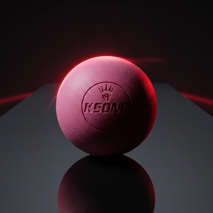 Professional Massage Lacrosse Ball Deep Tissue Trigger Point Ball Muscle Relief Tool for Back Foot Shoulder Neck Myofascial Release Home Gym Recovery