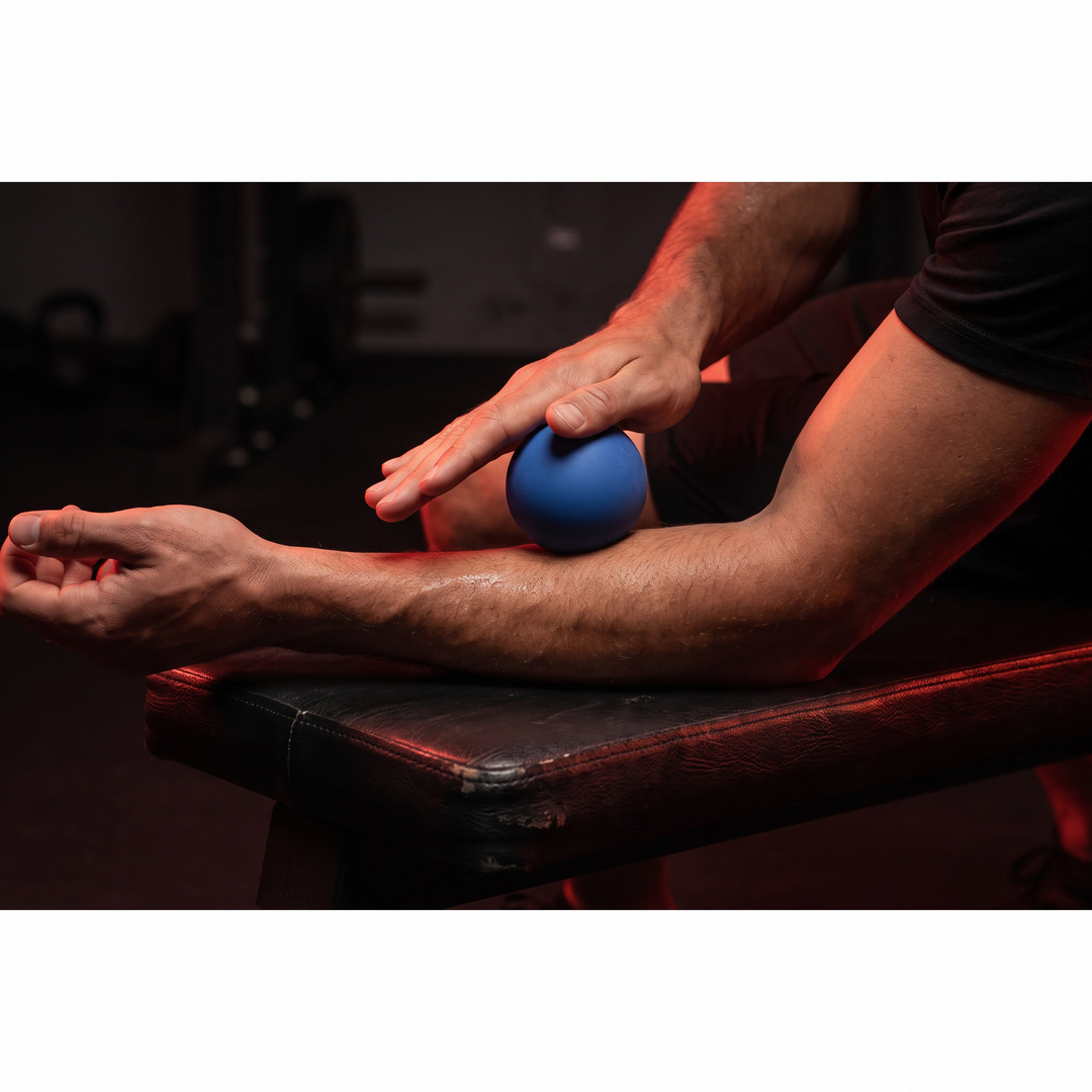 Professional Massage Lacrosse Ball Deep Tissue Trigger Point Ball Muscle Relief Tool for Back Foot Shoulder Neck Myofascial Release Home Gym Recovery