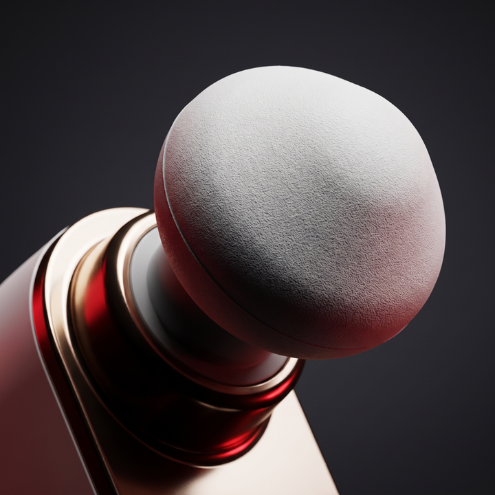 Professional Mini Massage Gun Portable Deep Tissue Percussion Massager with Intelligent Pressure Sensor Quiet Motor for Gym Travel Office Muscle Recovery