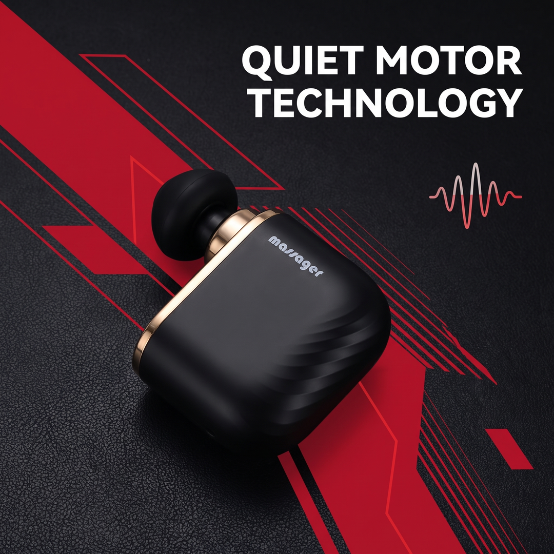 Professional Mini Massage Gun Portable Deep Tissue Percussion Massager with Intelligent Pressure Sensor Quiet Motor for Gym Travel Office Muscle Recovery