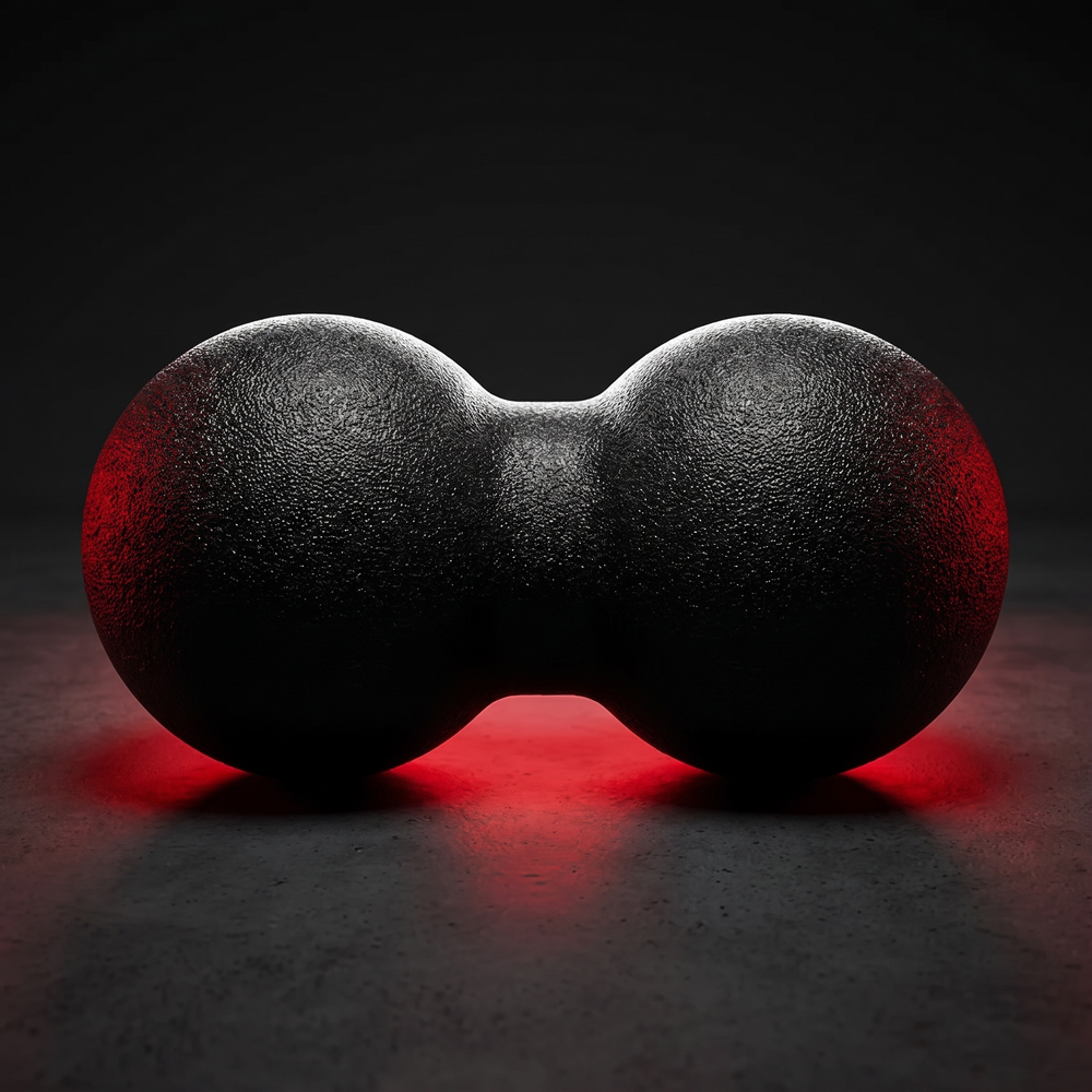 Professional Peanut Massage Ball Set Acupressure Trigger Point Massager Neck Back Myofascial Release Fitness Yoga Recovery Tool