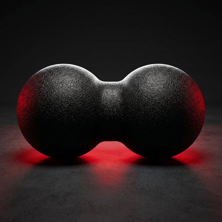 Professional Peanut Massage Ball Set Acupressure Trigger Point Massager Neck Back Myofascial Release Fitness Yoga Recovery Tool