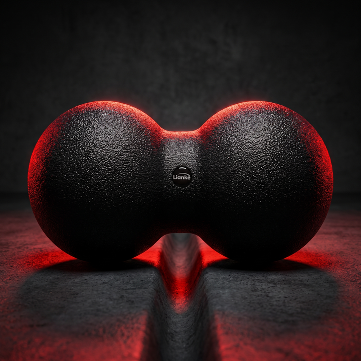 Professional Peanut Massage Ball Set Acupressure Trigger Point Massager Neck Back Myofascial Release Fitness Yoga Recovery Tool