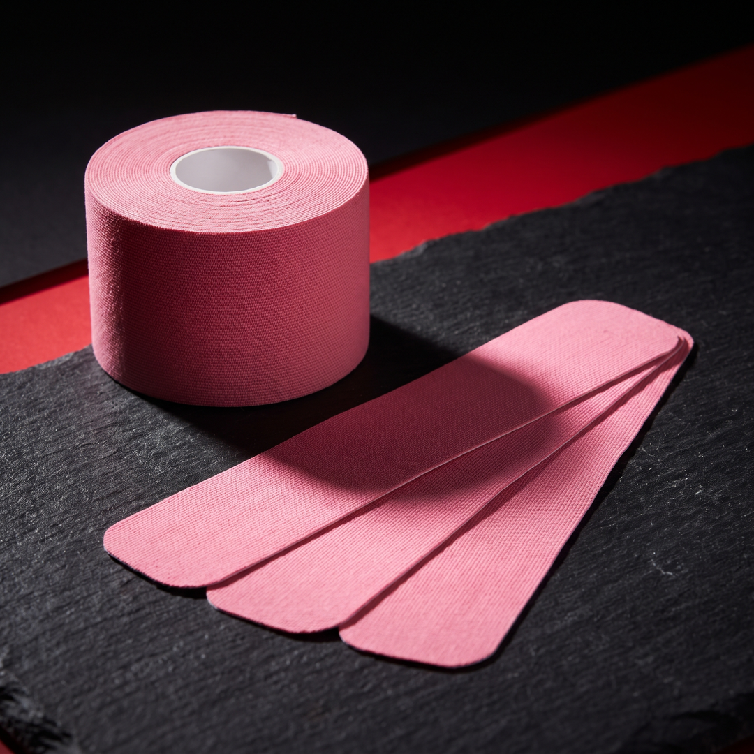 Professional Pre-Cut Kinesiology Tape Athletic Sports Tape Muscle Support Tape for Shoulder Knee Back Leg Pain Relief Rehabilitation Recovery Home Gym Fitness