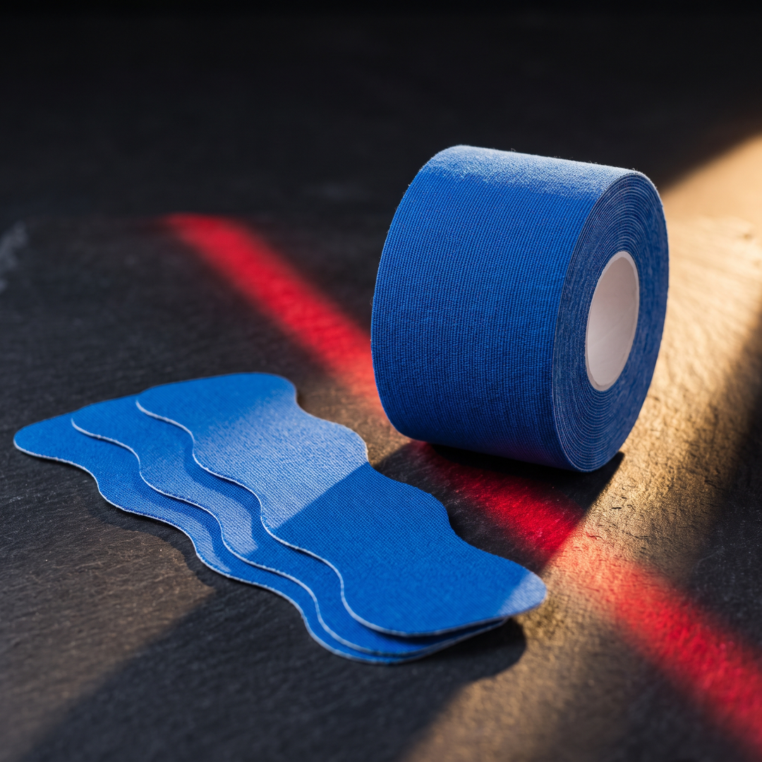 Professional Pre-Cut Kinesiology Tape Athletic Sports Tape Muscle Support Tape for Shoulder Knee Back Leg Pain Relief Rehabilitation Recovery Home Gym Fitness