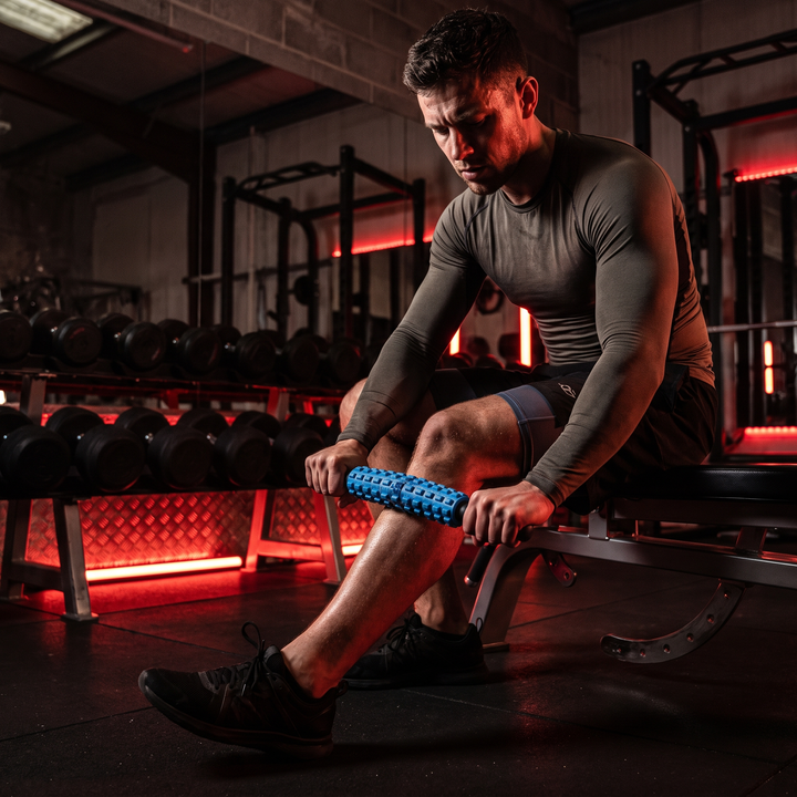 Professional Psoas Muscle Massager Deep Tissue Release Tool for Hamstring Thigh Back Calf Tension Relief Trigger Point Massage Stick Home Gym Recovery