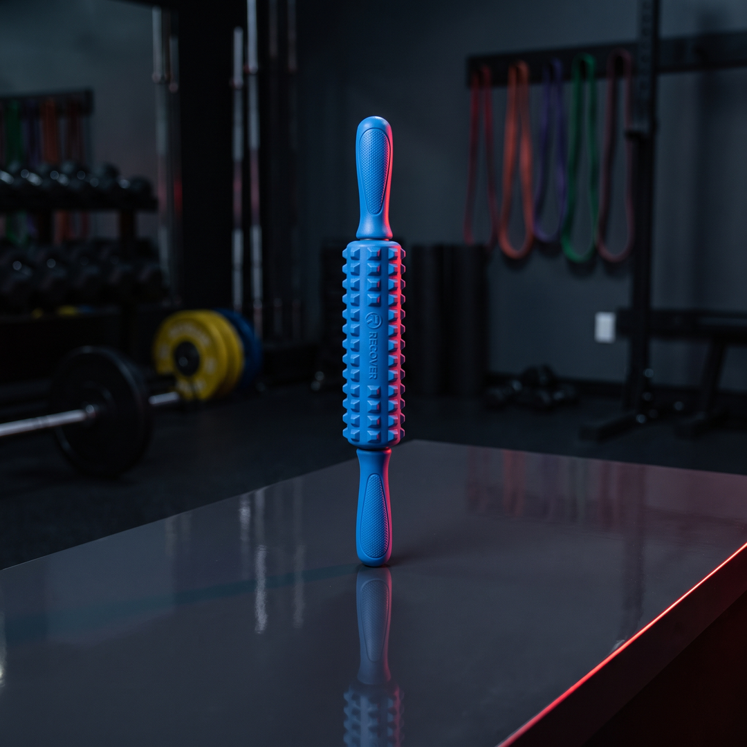 Professional Psoas Muscle Massager Deep Tissue Release Tool for Hamstring Thigh Back Calf Tension Relief Trigger Point Massage Stick Home Gym Recovery