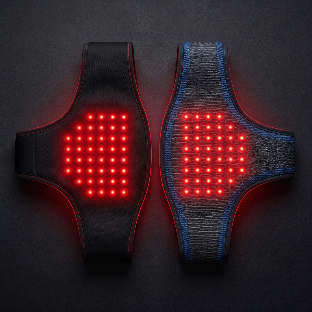 Professional Red Light Therapy Belt 660nm 850nm Infrared LED Wrap for Back Waist Pain Relief Body Recovery Home Use Portable