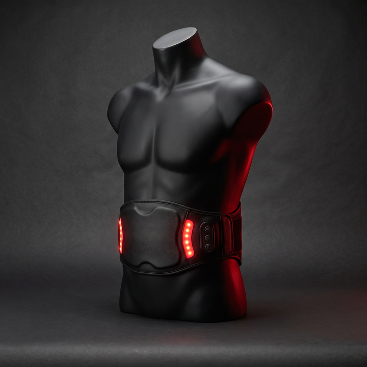Professional Red Light Therapy Belt 660nm 850nm Infrared LED Wrap for Back Waist Pain Relief Body Recovery Home Use Portable
