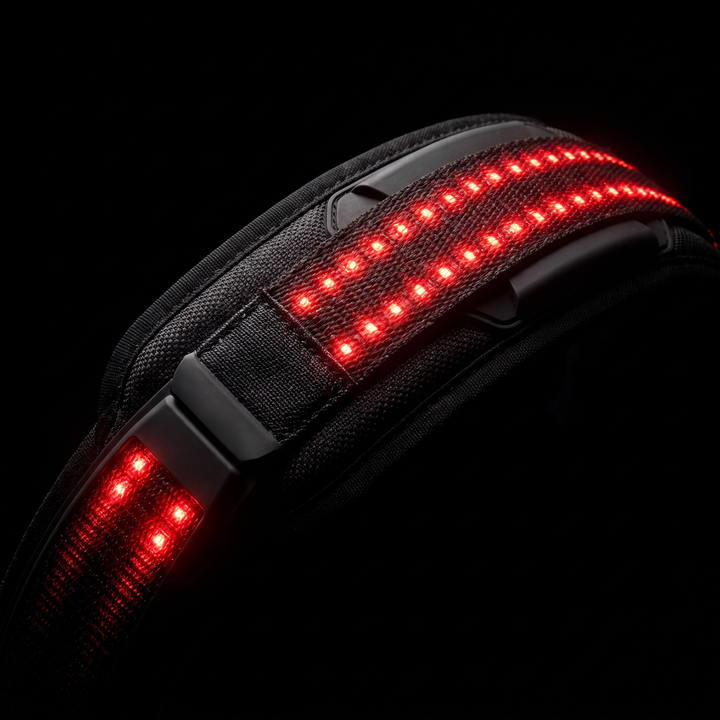 Professional Red Light Therapy Belt 660nm 850nm Infrared LED Wrap for Back Waist Pain Relief Body Recovery Home Use Portable
