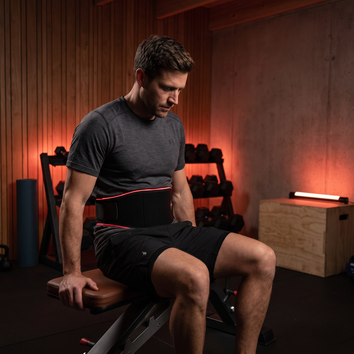 Professional Red Light Therapy Belt 660nm 850nm Infrared LED Wrap for Back Waist Pain Relief Body Recovery Home Use Portable