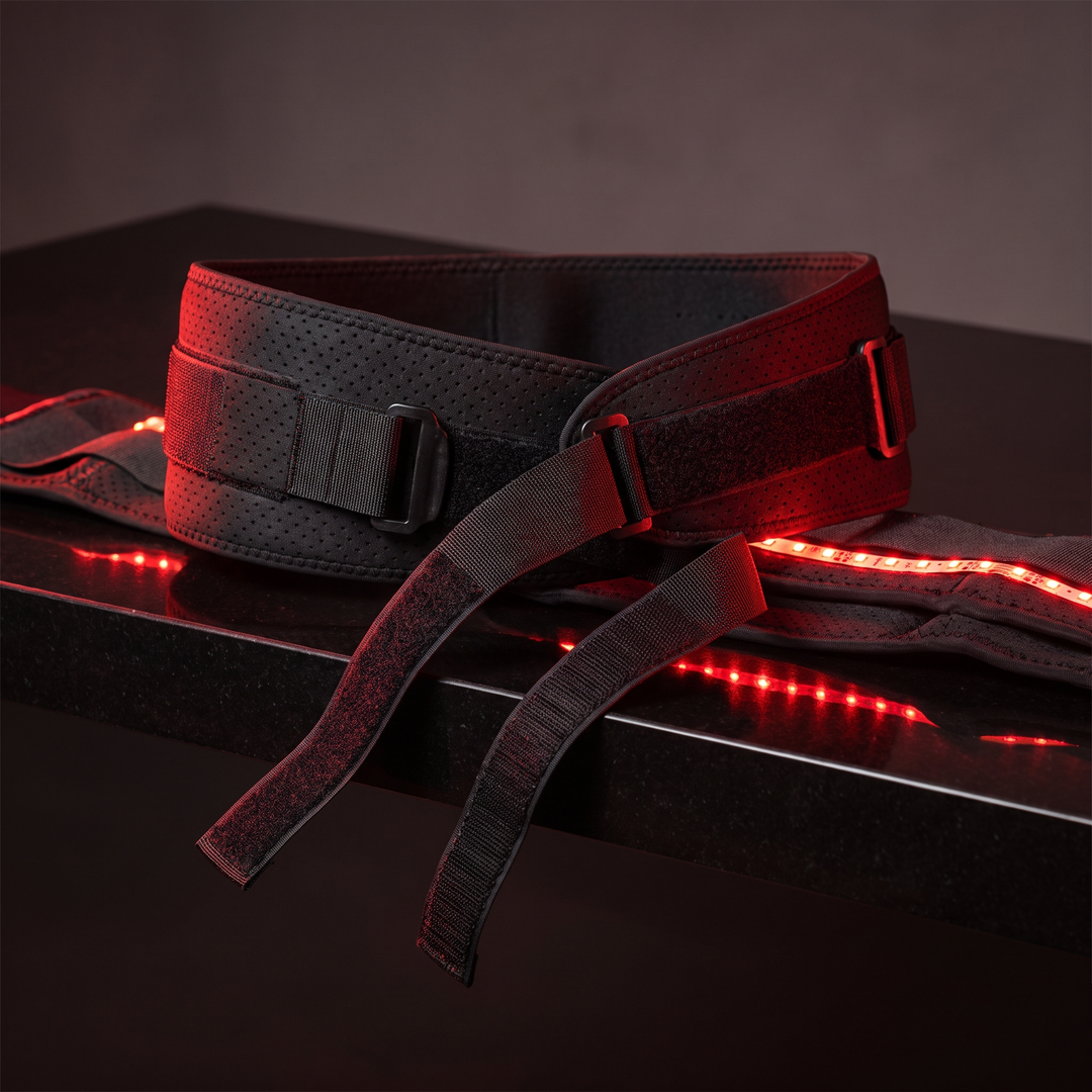 Professional Red Light Therapy Belt Infrared Therapy Wrap for Back Waist Shoulder Knee Joint Pain Relief Body Recovery Wrap with LED Beads Home Use