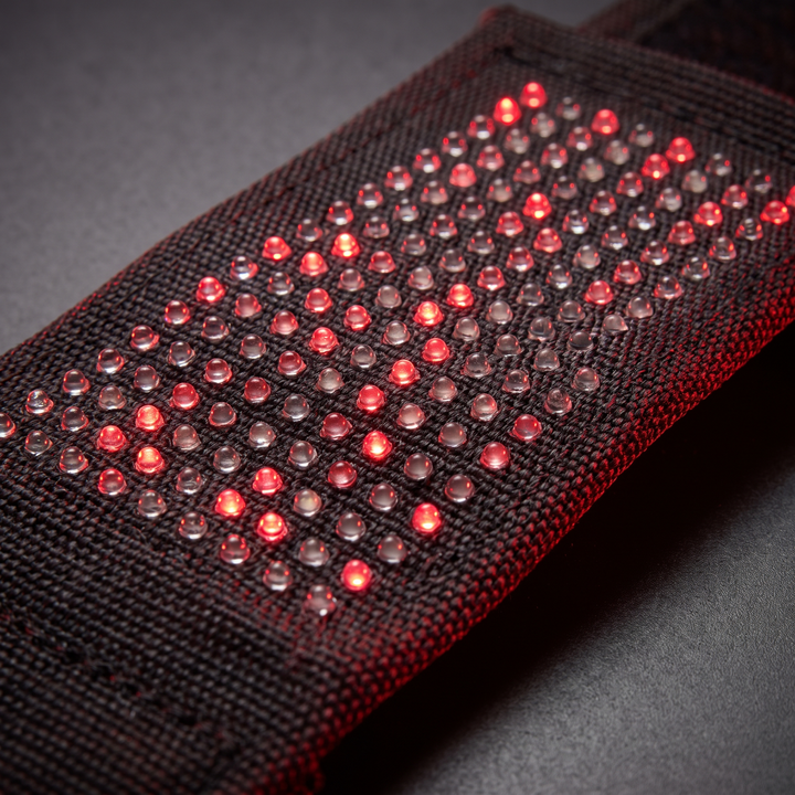 Professional Red Light Therapy Belt Infrared Therapy Wrap for Back Waist Shoulder Knee Joint Pain Relief Body Recovery Wrap with LED Beads Home Use