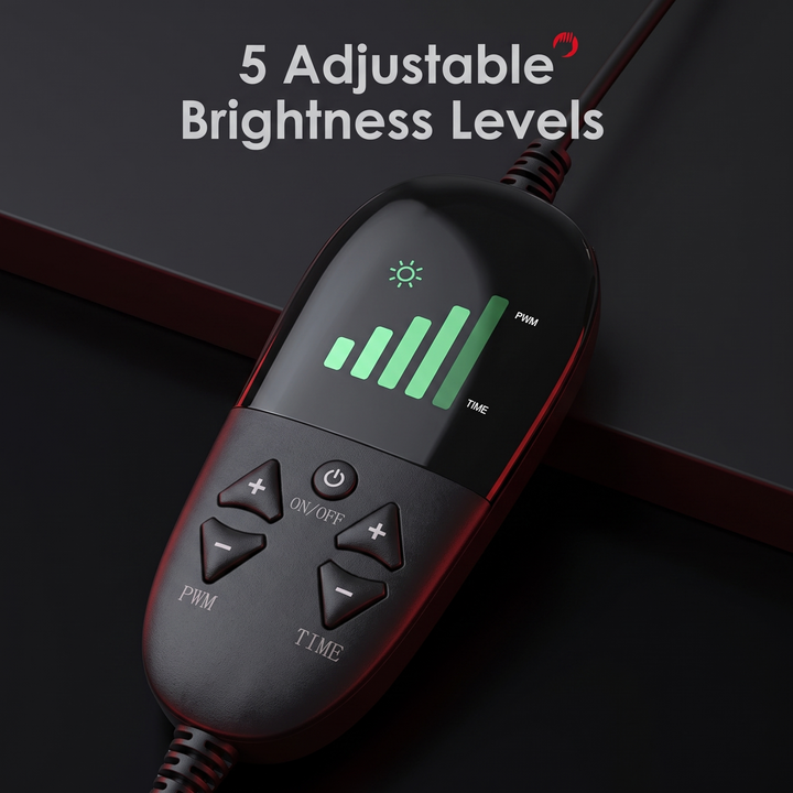 Professional Red Light Therapy Pad 660nm 850nm Dual Spectrum Near Infrared LED Light Therapy Device Portable Recovery Pad for Muscle Relief Body Wellness Home Use