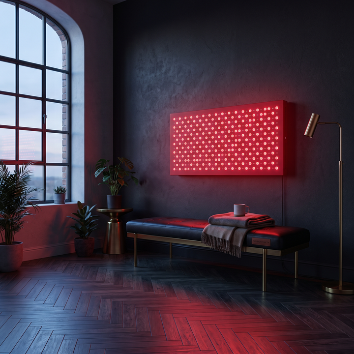 Professional Red Light Therapy Panel 660nm 850nm Near Infrared LED Light Therapy Device for Skin Care Pain Relief Anti-Aging Muscle Recovery Home Use