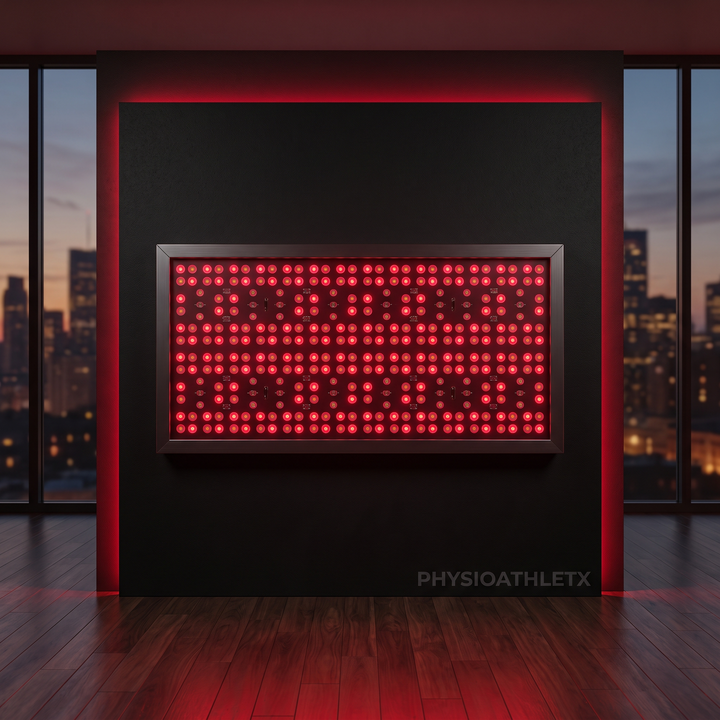 Professional Red Light Therapy Panel Dual Chip LED 660nm 850nm Near Infrared Light Device for Skin and Muscle Recovery Home Use