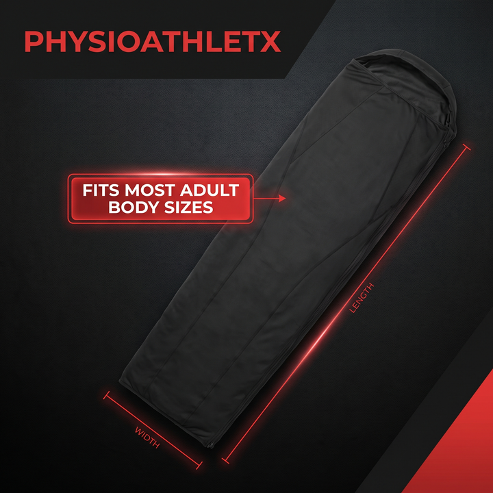 Professional Red Light Therapy Sleeping Bag Full Body Infrared LED Blanket Wrap Mat Home Use Recovery Relaxation Wellness