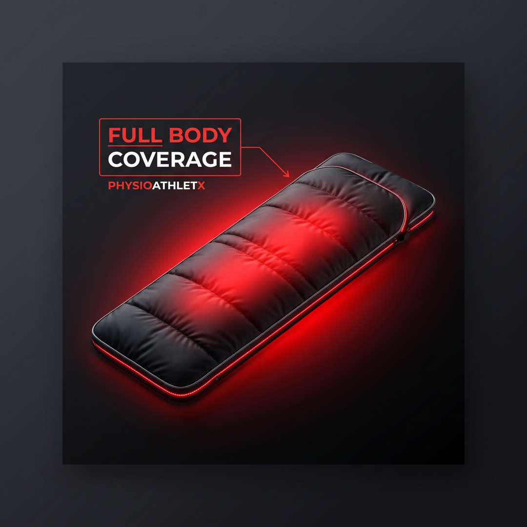 Professional Red Light Therapy Sleeping Bag Full Body Infrared LED Blanket Wrap Mat Home Use Recovery Relaxation Wellness