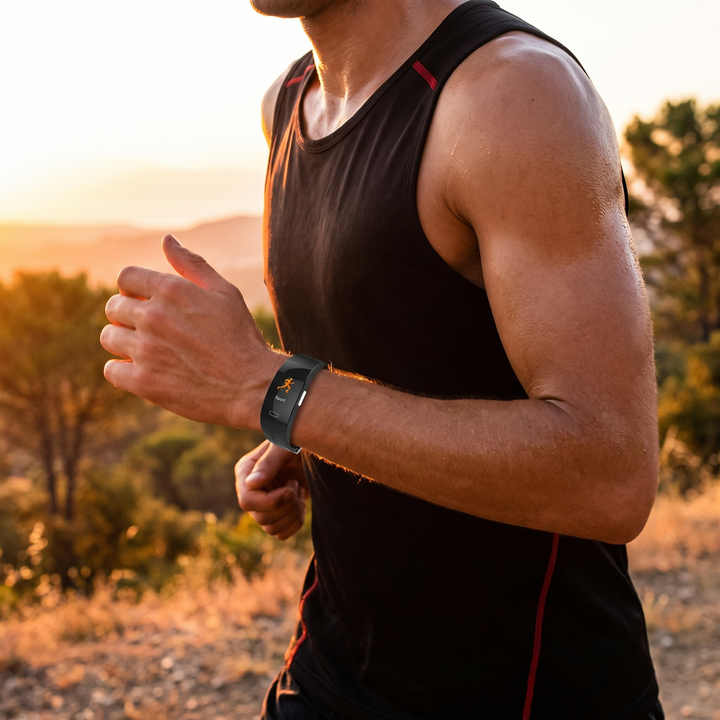 Professional Smart Fitness Band Heart Rate Blood Pressure Blood Oxygen Monitor IP67 Waterproof Activity Tracker Bracelet for Sport Health Monitoring