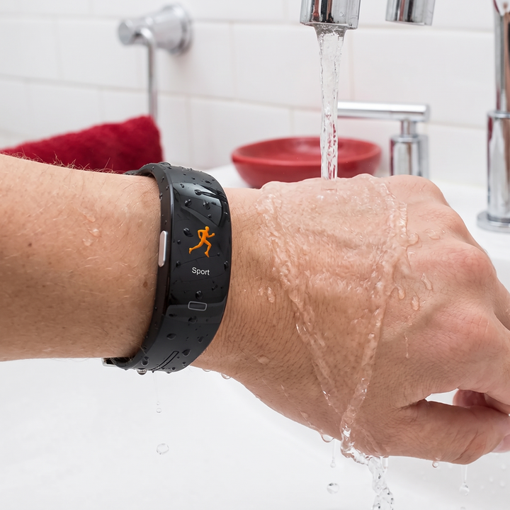 Professional Smart Fitness Band Heart Rate Blood Pressure Blood Oxygen Monitor IP67 Waterproof Activity Tracker Bracelet for Sport Health Monitoring