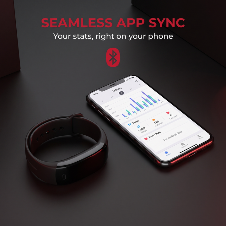 Professional Smart Fitness Band Heart Rate Blood Pressure Blood Oxygen Monitor IP67 Waterproof Activity Tracker Bracelet for Sport Health Monitoring